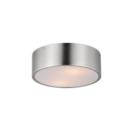 Maxim Lighting Tommy 12'' 2-Light Surface Mount, Satin Nickel 10494WTSN
